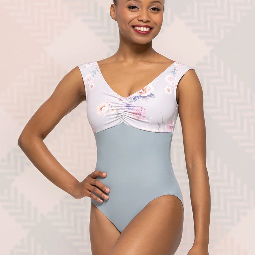 Custom Floral-print Eleve Leotard - Picture 3 of 3